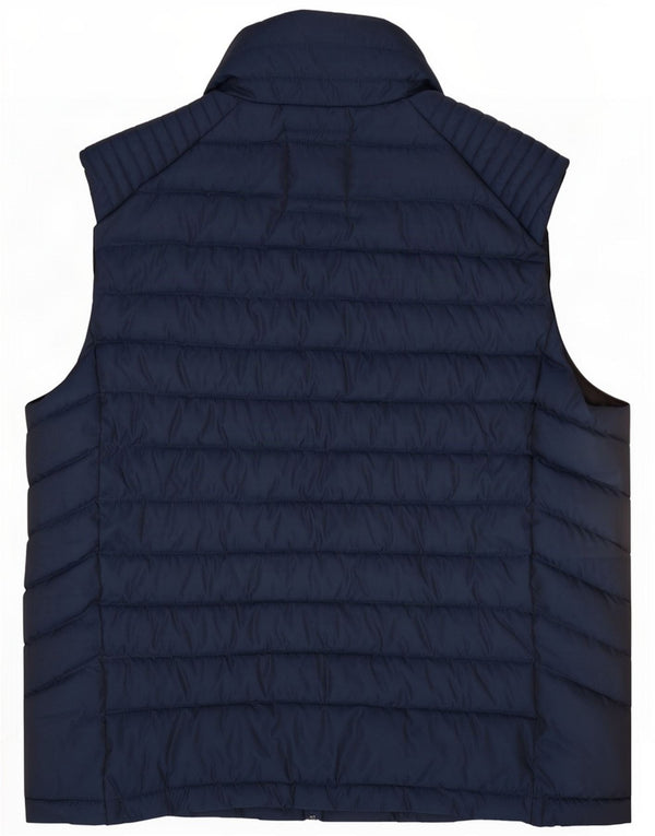 Paul Costelloe Herre Polstret Gilet UK 44 2XL Navy Blue Polyester