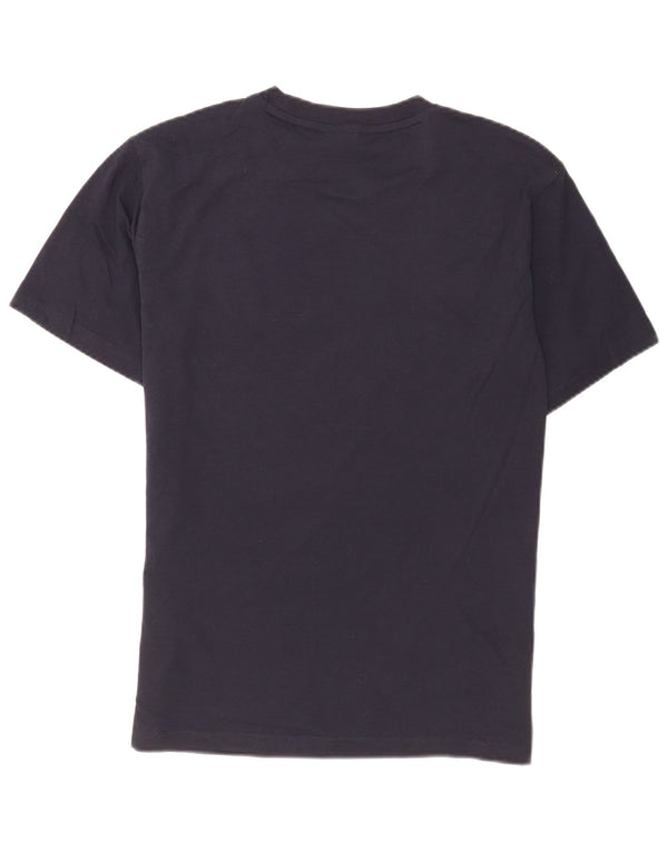 Champion Mens T-Shirt Top Small Navy Blue Cotton
