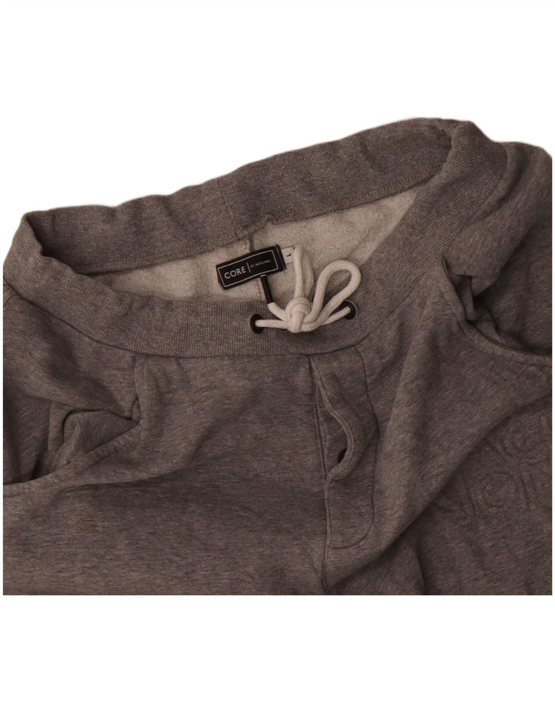 Jack & Jones Sportsshorts til mænd, store grå bomuld