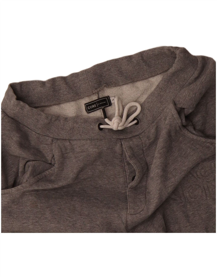 Jack & Jones Sportsshorts til mænd, store grå bomuld