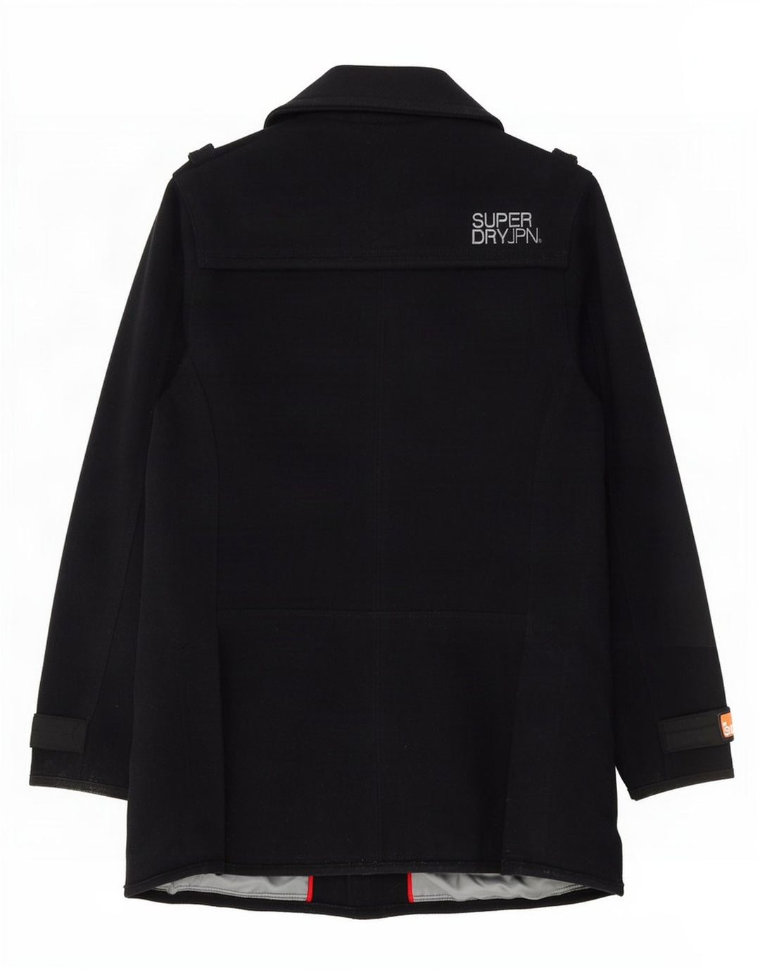 Superdry Military Overcoat til kvinder UK 12 Mellem marineblå uld