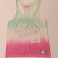 Superdry Grafisk T-shirt top til kvinder, UK 10 Small Multicolor Tie Dye