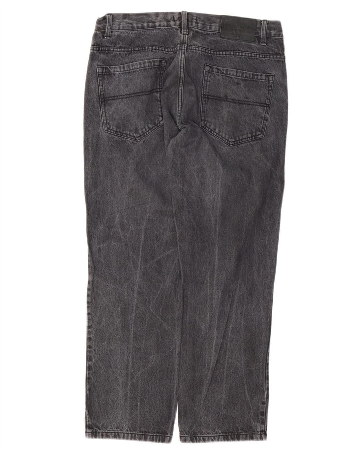 Pierre Cardin Straight Jeans til mænd W34 L28 Grå bomuld