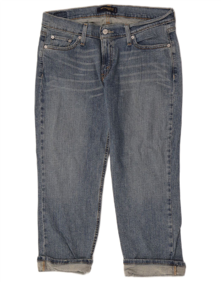 Levi's Dame 524 Super Low Capri Jeans W32 L23 Blå