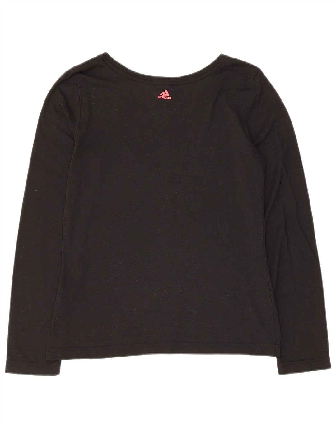 Adidas Dame Grafisk Top Langærmet UK 8/10 Small Black