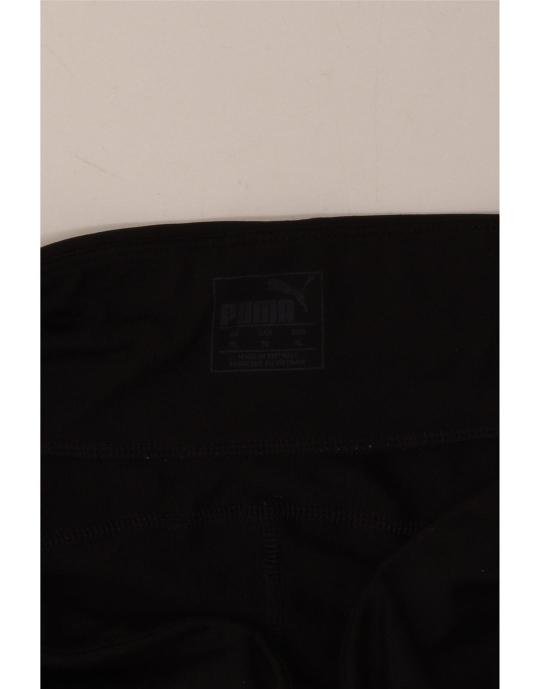 PUMA Womens Leggings UK 18 XL  Black Polyester