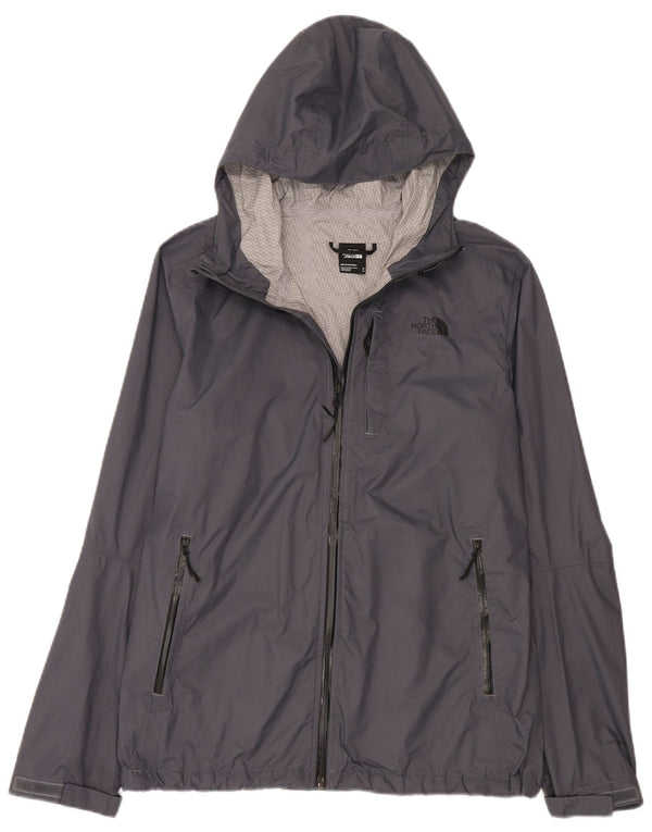 The North Face Regnjakke med hætte til mænd UK 38 Medium Grå Nylon