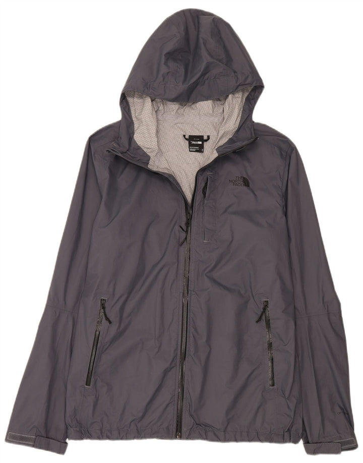 The North Face Regnjakke med hætte til mænd UK 38 Medium Grå Nylon
