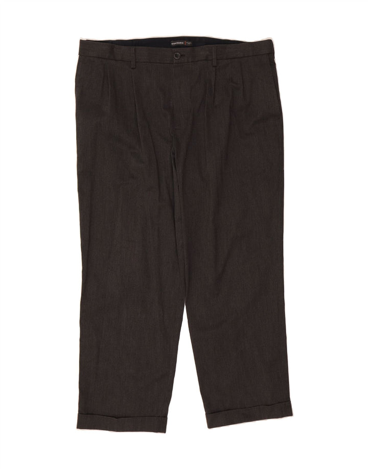 DOCKERS Mens Relaxed Fit Suit Trousers W38 L27 Grey Cotton Vintage Dockers and Second-Hand Dockers from Messina Hembry 