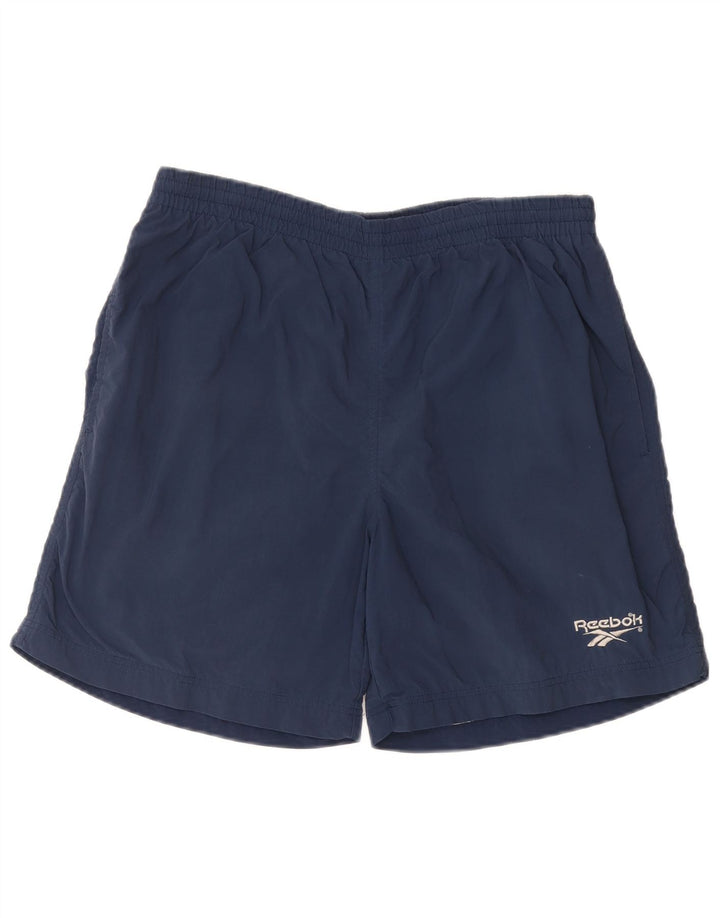 Reebok Sportshorts til mænd store marineblå nylon