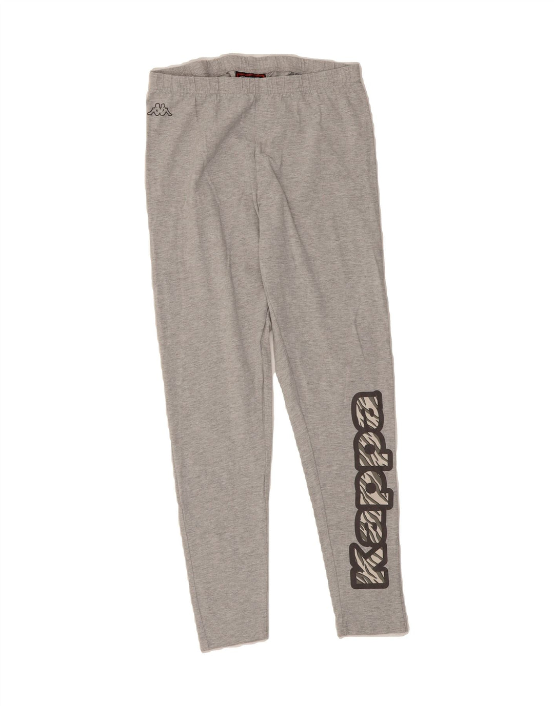 KAPPA Womens Graphic Leggings UK 18 XL  Grey Cotton Vintage Kappa and Second-Hand Kappa from Messina Hembry 