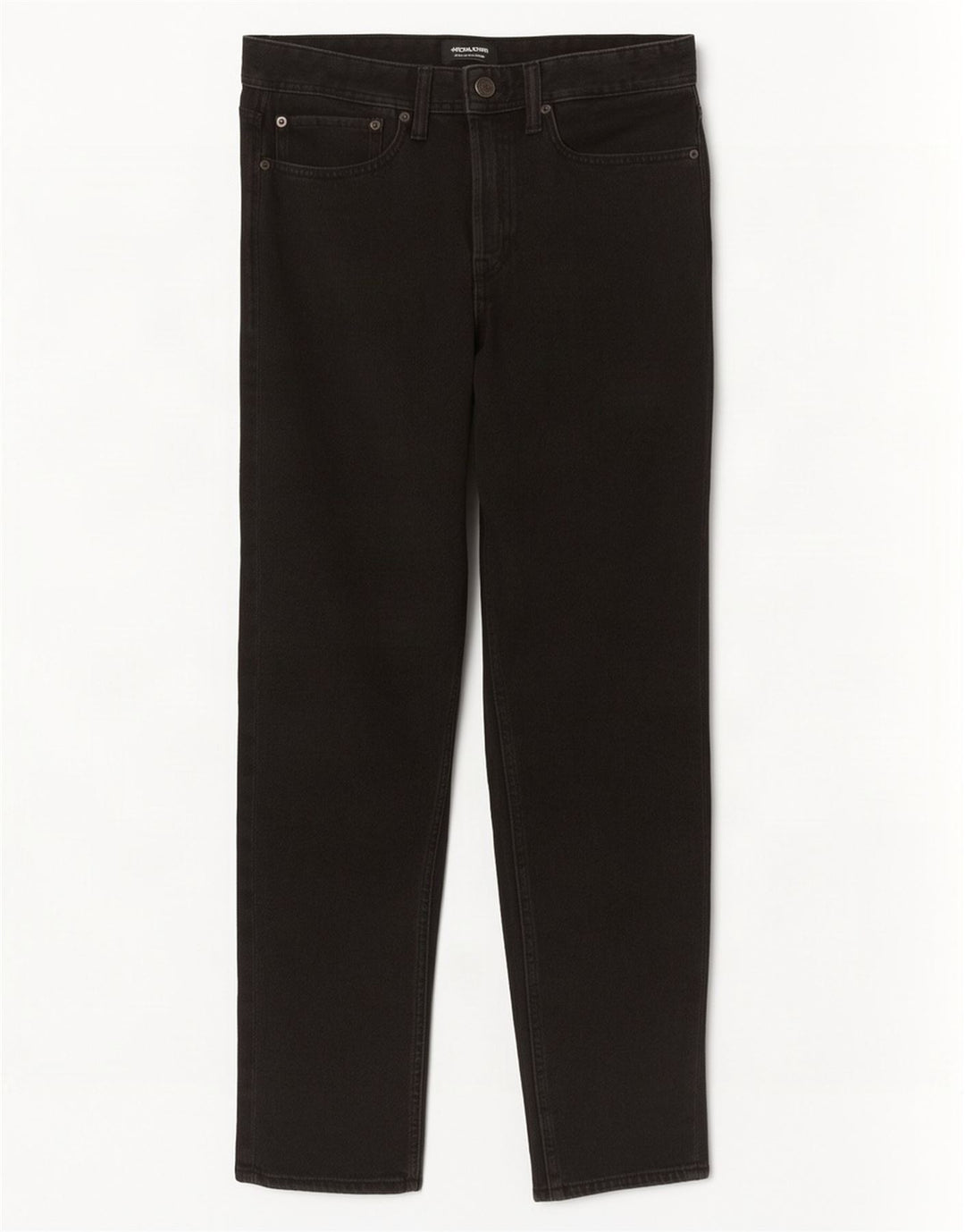 Jack & Jones Straight Jeans til mænd W32 L32 Sort bomuld