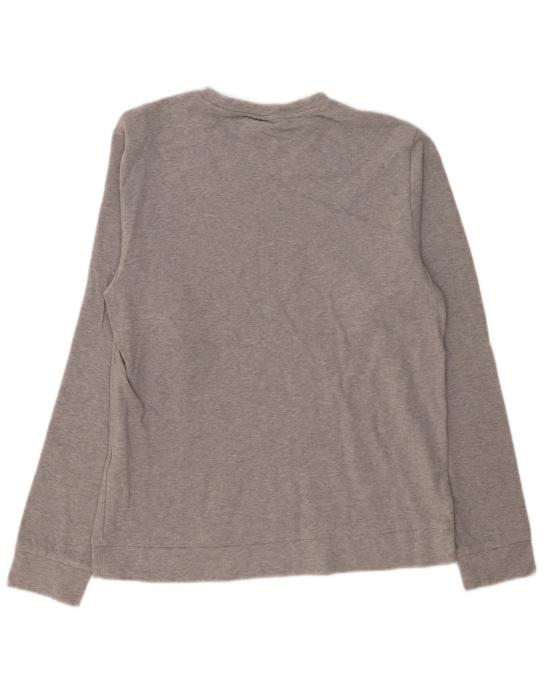 FILA Mens Sweatshirt Jumper Medium Grey Flecked Cotton