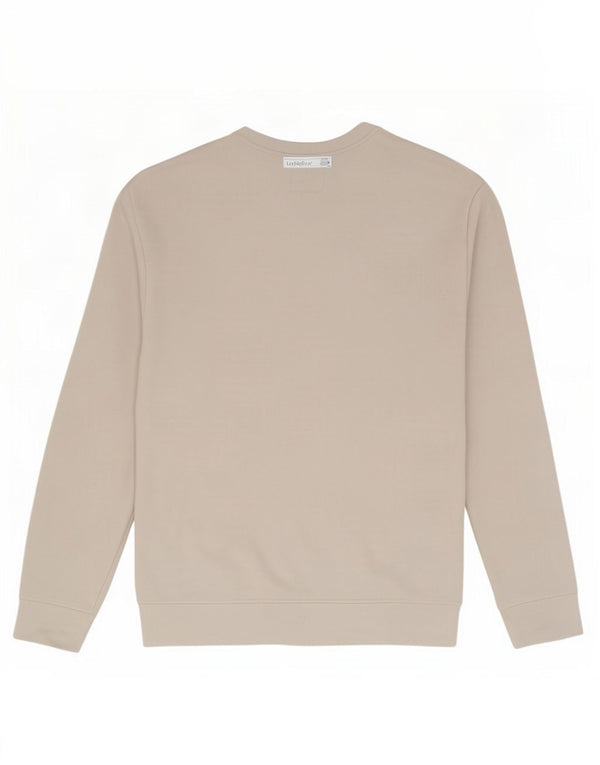 Emporio Armani Herre Grafisk Sweatshirt Jumper 2XL Hvid Modal