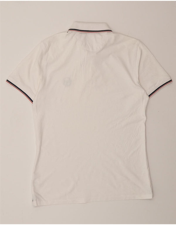 SERGIO TACCHINI Herre poloshirt Medium hvid bomuld