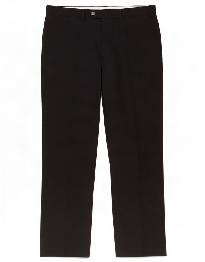 Marks & Spencer Herre Straight Regular Fit Suit Bukser W36 L31 Marineblå