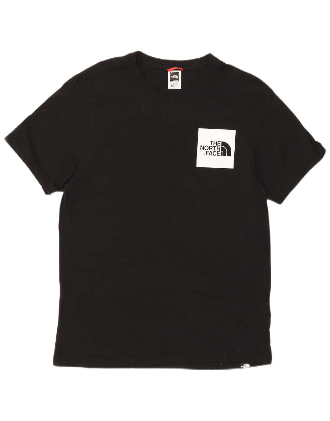 THE NORTH FACE Mens T-Shirt Top Medium Black Cotton