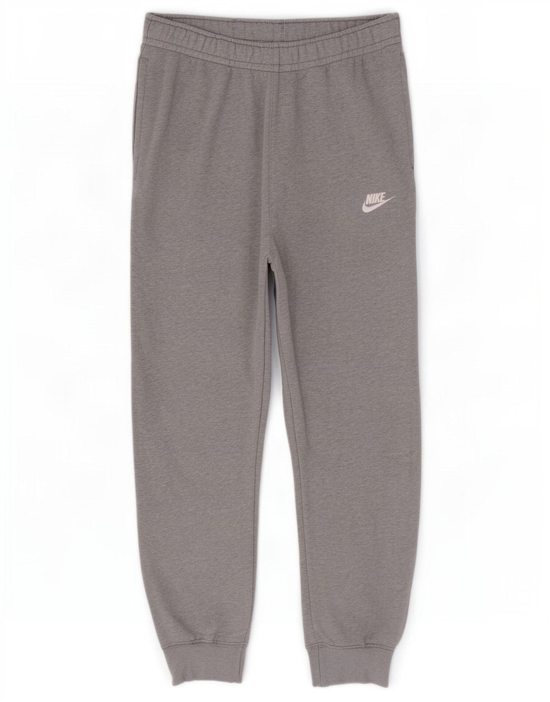 Nike træningsdragt bukser til mænd, joggers, små grå flækkede bomuld