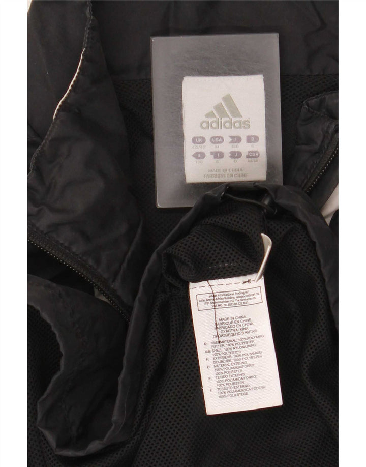 Adidas Pullover Træningsdragt Top UK 40/42 Medium Sort Colourblock