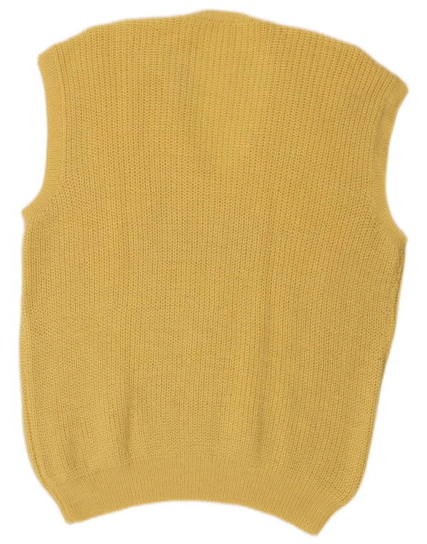 Vintage Herrevest Tank Top Stor Gul