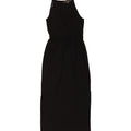 MOSSIMO Womens Sleeveless Maxi Dress UK 10 Small Black Polyester Vintage Mossimo and Second-Hand Mossimo from Messina Hembry 