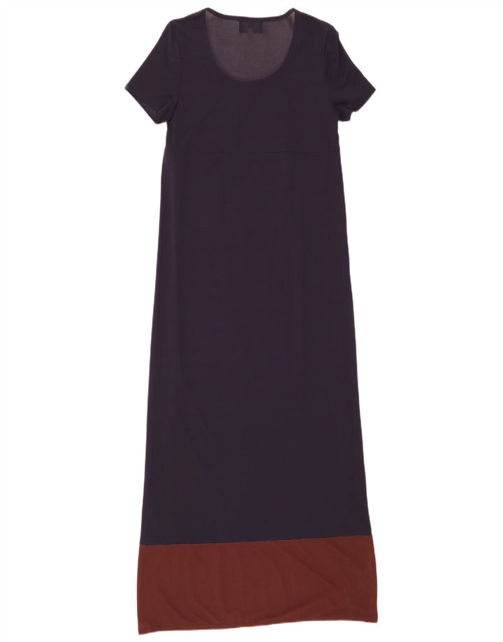 Les Copains Dame Blue Eagle Maxikjole IT 42 Medium Navy Colourblock