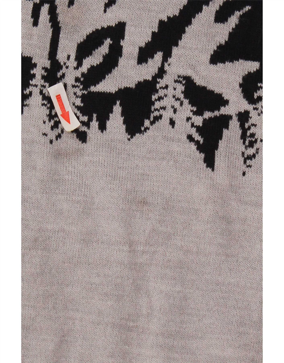 Marks & Spencer Herre sweater med rund hals, stor grå farveblok
