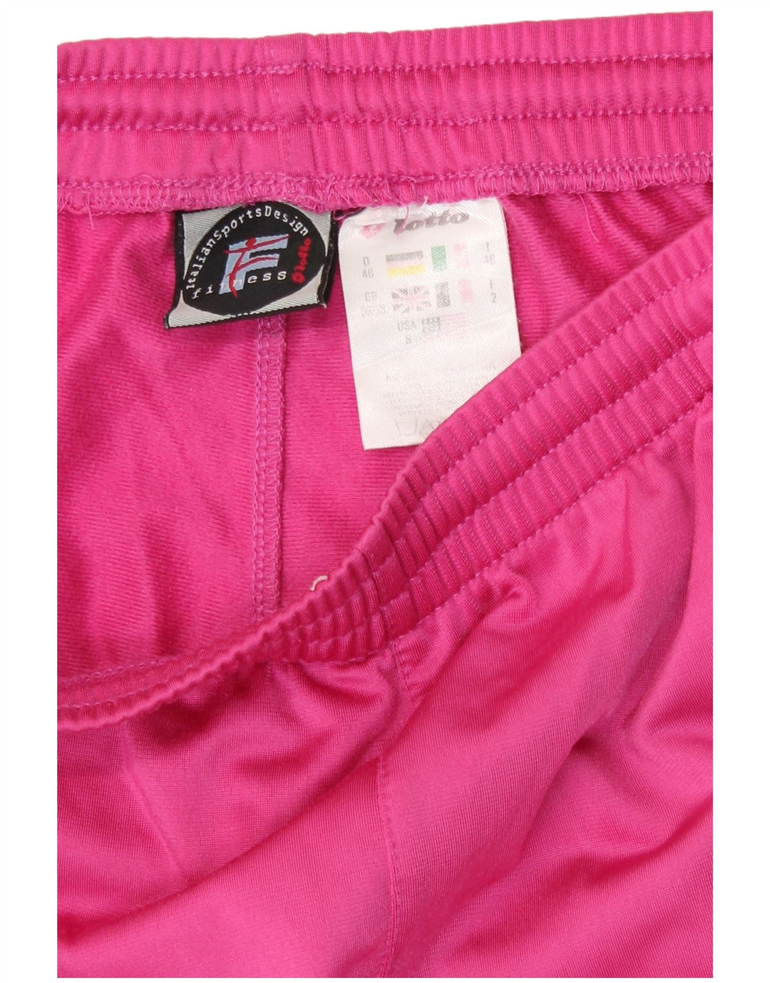 Lotto Træningsdragtsbukser til mænd UK 36/38 Small Pink Polyester