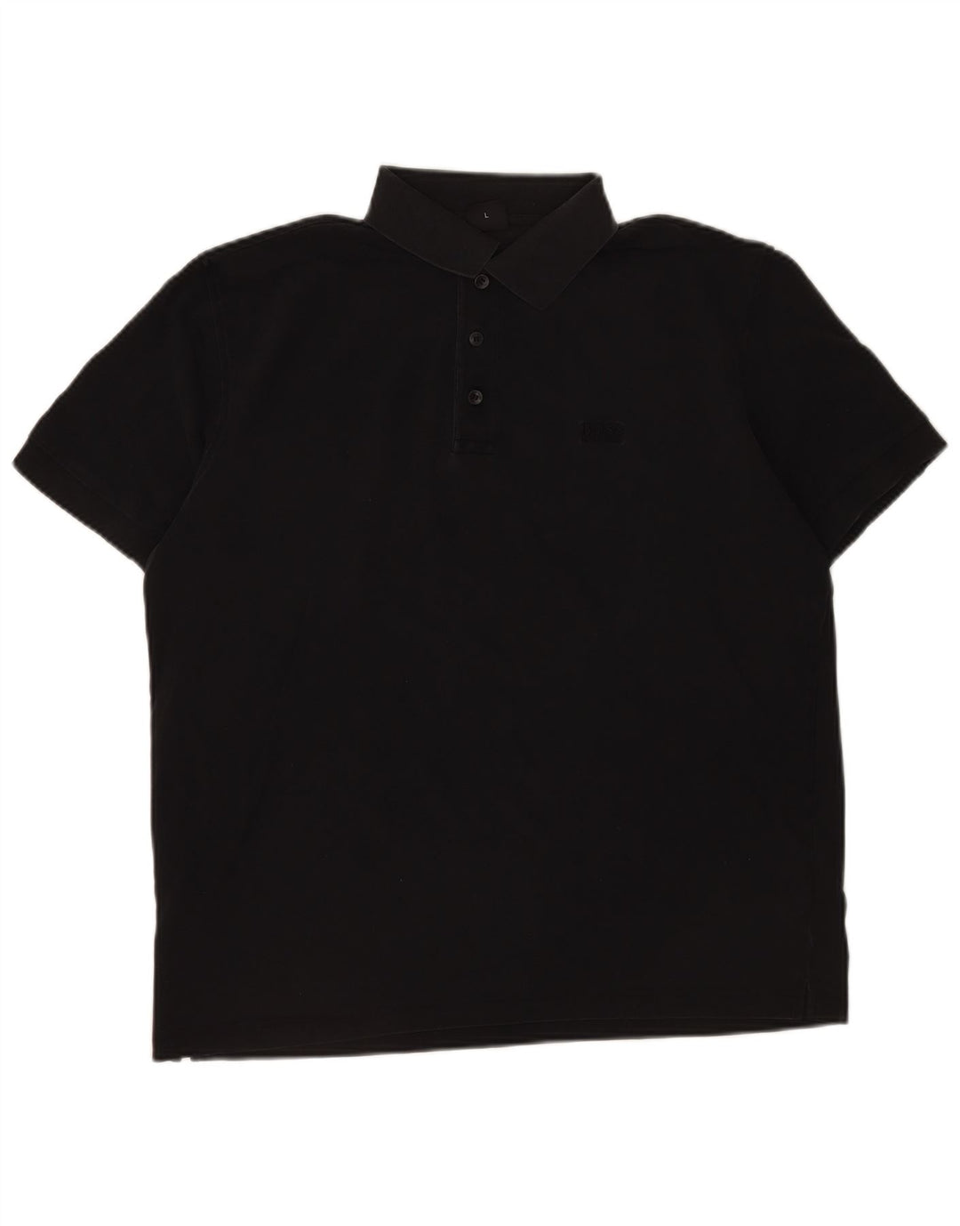 Hugo Boss Poloshirt til mænd Stor sort bomuld