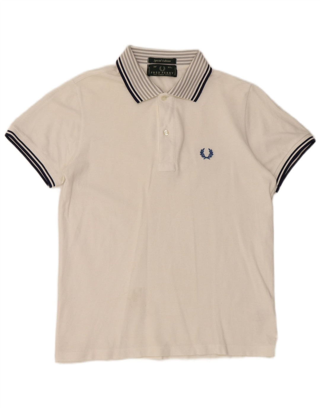 FRED PERRY Herre Special Edition Polo Shirt Lille hvid bomuld