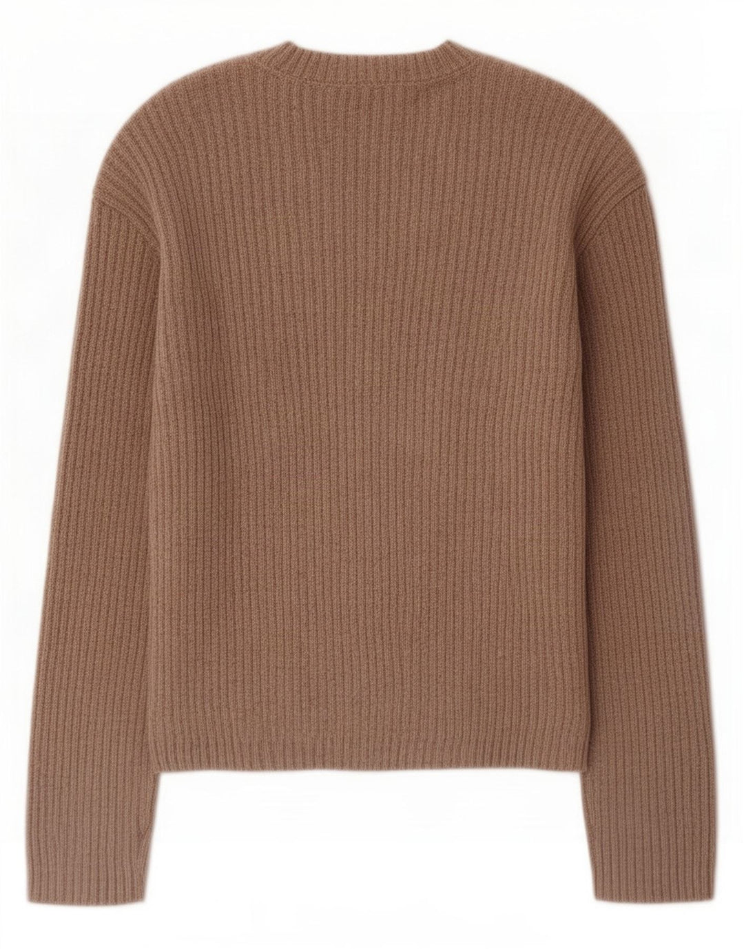 Marks & Spencer Dame Oversized Crew Neck sweater UK 10 Small Brown