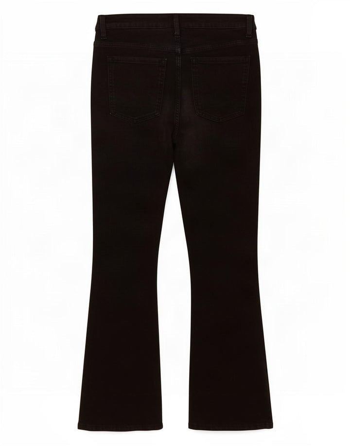 Marks & Spencer Dame The Eva Bootcut Jeans UK 12 Medium W30 L29 Sort