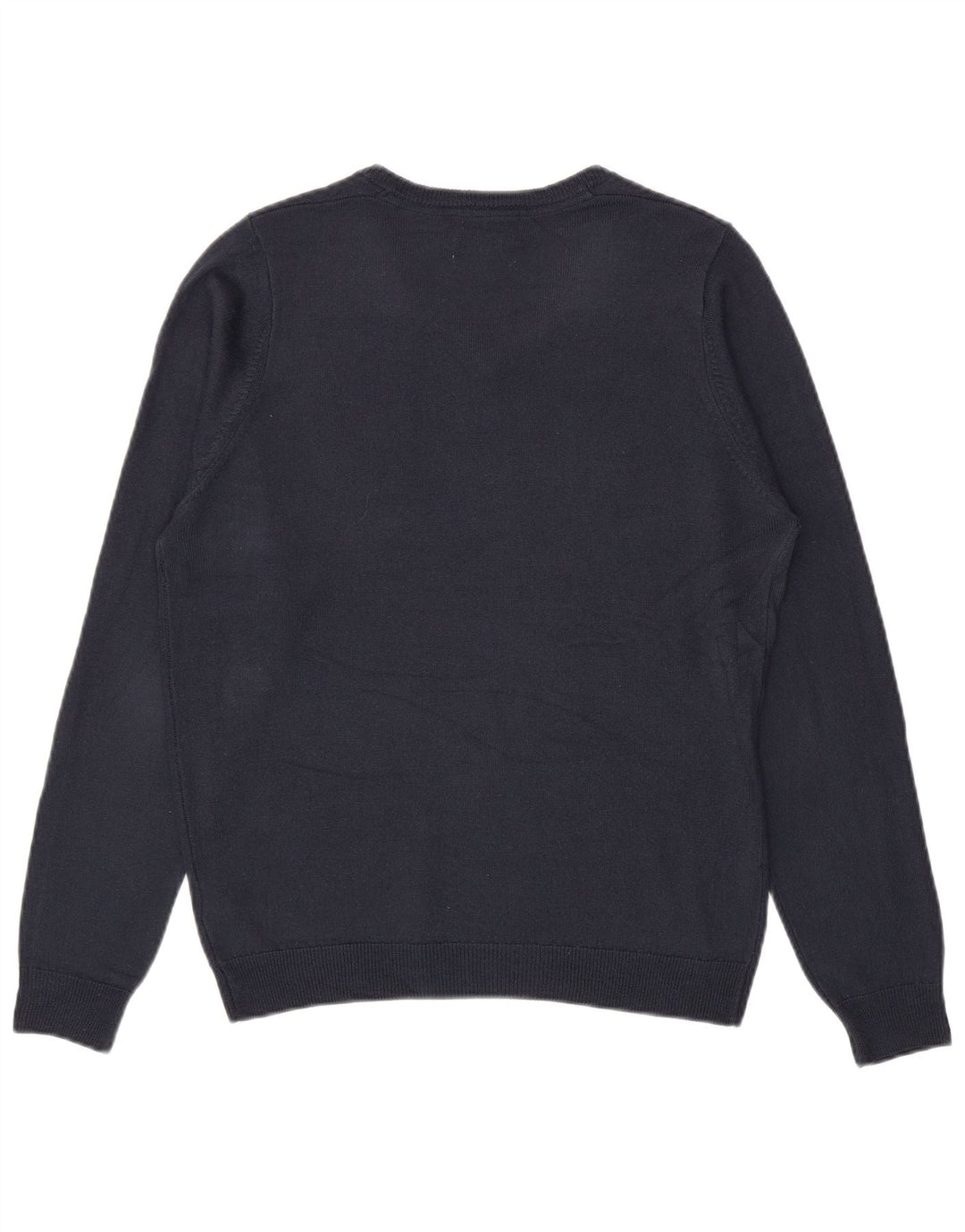 Marks & Spencer Herre V-hals sweater Medium Marineblå Akryl