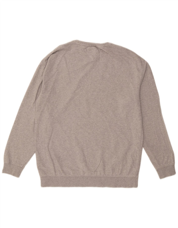 Tommy Hilfiger Herre Relaxed Fit Sweatshirt Jumper Medium Grå Bomuld