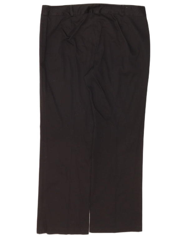 Marks & Spencer Dame Bootcut Casual Bukser UK 16 Large W38 L30 Black