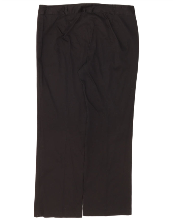 Marks & Spencer Dame Bootcut Casual Bukser UK 16 Large W38 L30 Black