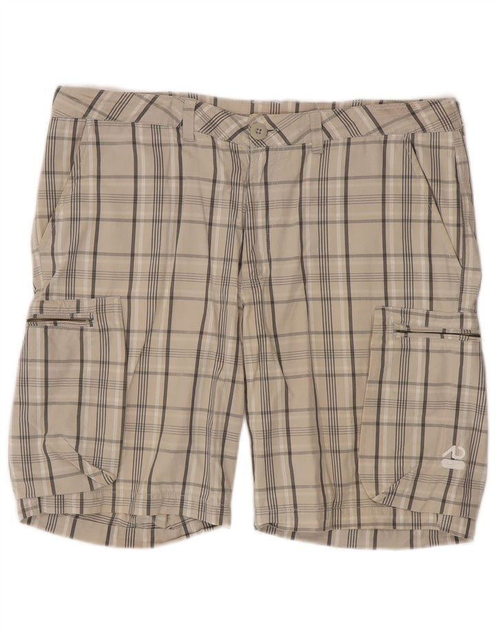 NIKE Cargo Shorts til mænd W36 Large Beige Check