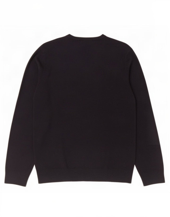 Marks & Spencer Herre Blue Harbor V-hals sweater Medium Navy Akryl