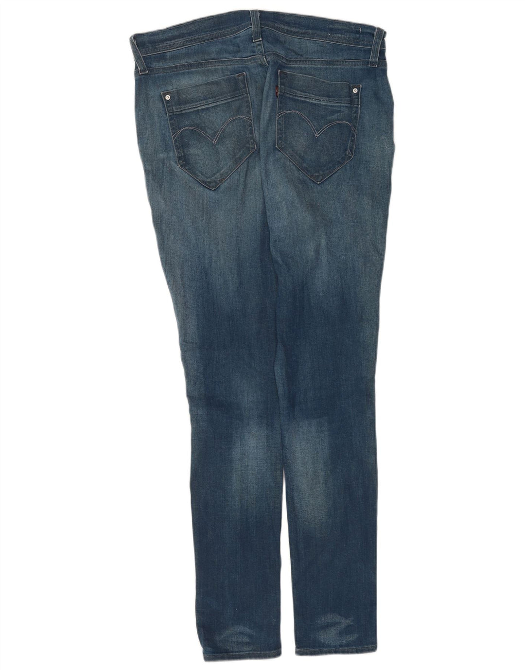 Levi's skinny jeans til kvinder W29 L32 blå bomuld