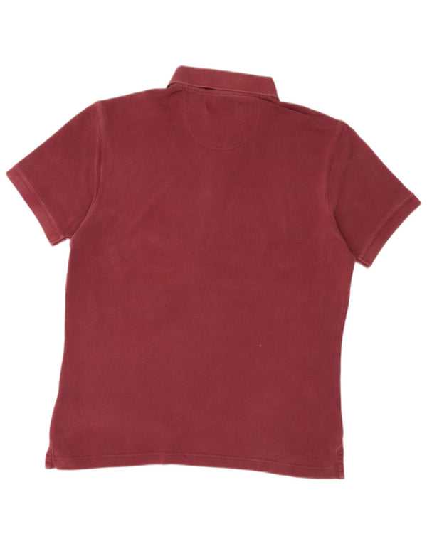 Barbour herre poloshirt Medium Burgundy