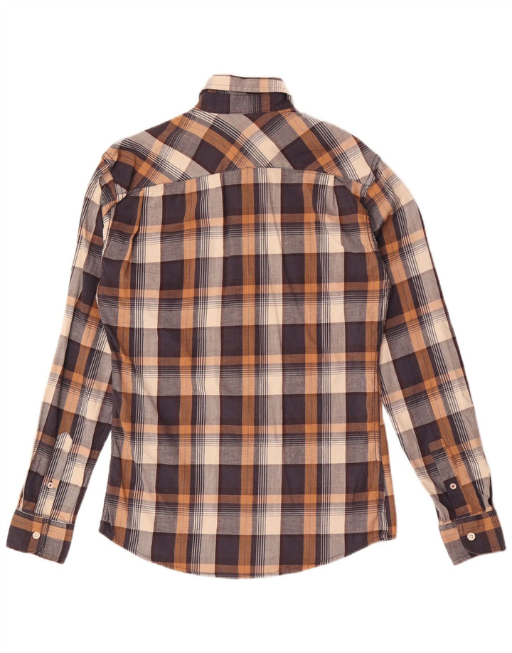 Wrangler Flanelskjorte til mænd Lille flerfarvet ternet bomuld