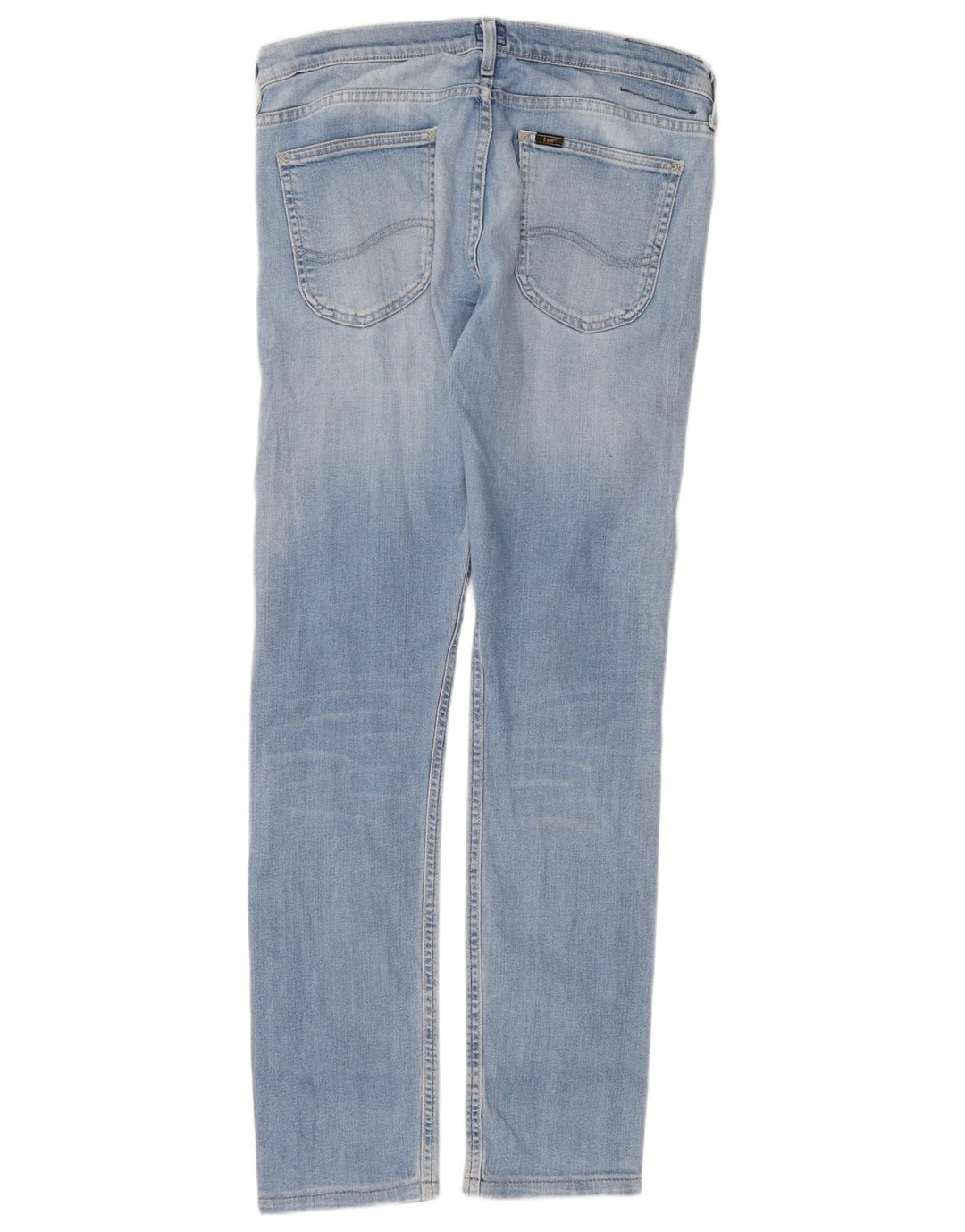 Lee Herre Luke Slim Jeans W32 L34 Blå Bomuld