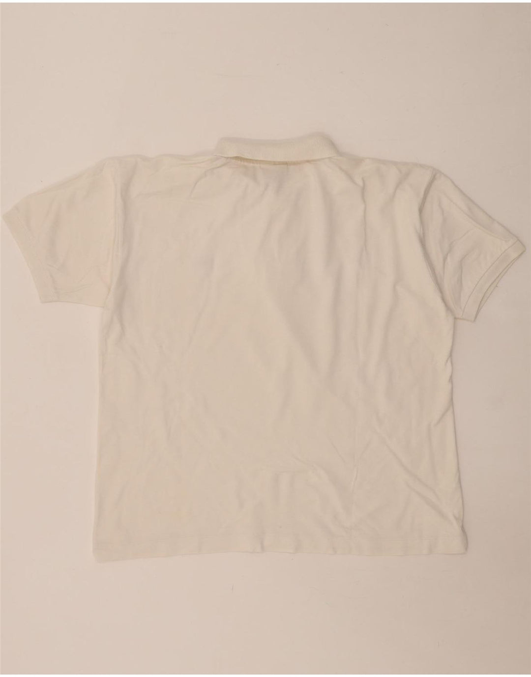 LACOSTE Poloskjorte til mænd størrelse 4 Medium Hvid Bomuld