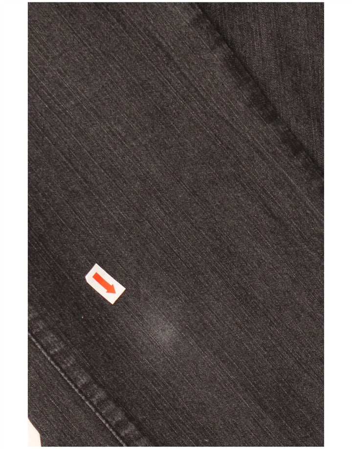 TRUSSARDI Lige jeans til kvinder W25 L29 sort bomuld