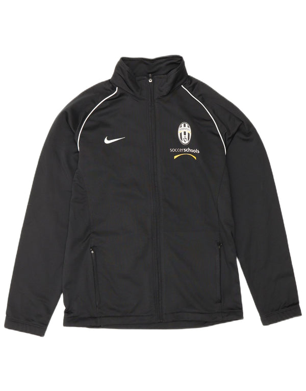 NIKE Boys Juventus træningsdragt topjakke 12-13 år Stor sort polyester