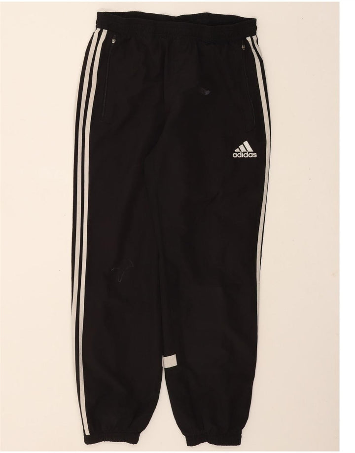 ADIDAS Mens Tracksuit Trousers Joggers Medium  Black Polyester Vintage Adidas and Second-Hand Adidas from Messina Hembry 