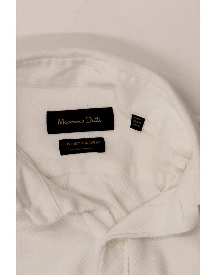 MASSIMO DUTTI Herreskjorte Medium White