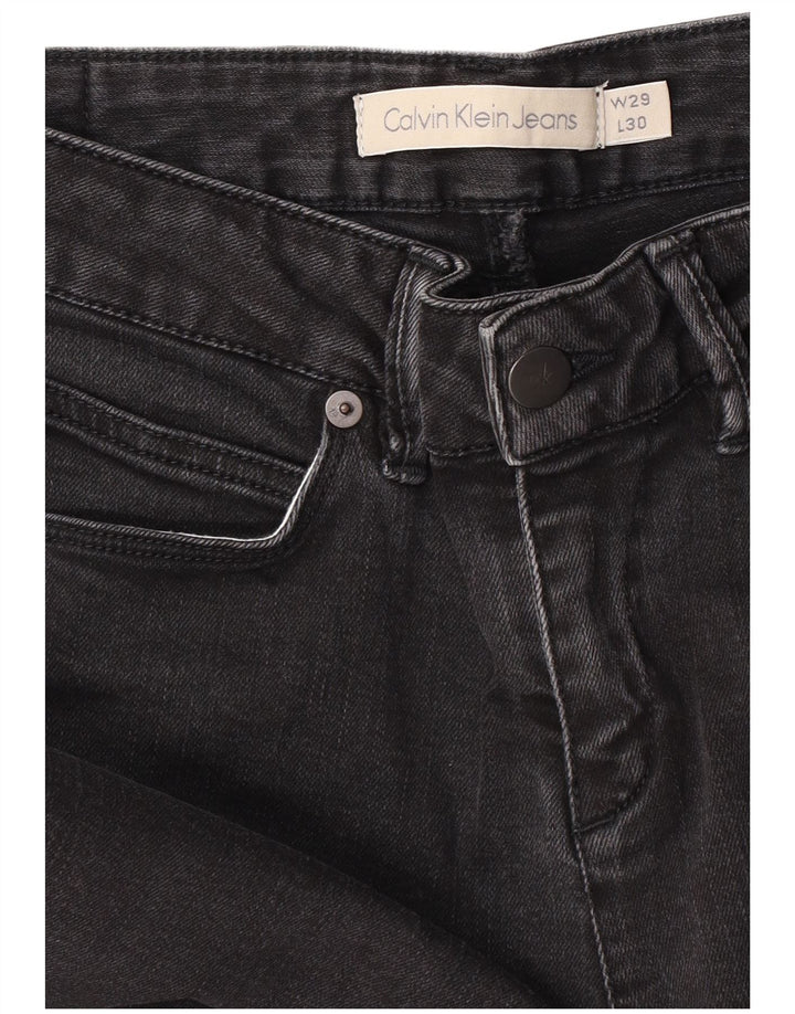 Calvin Klein Dame Slim Jeans W29 L30 Grå