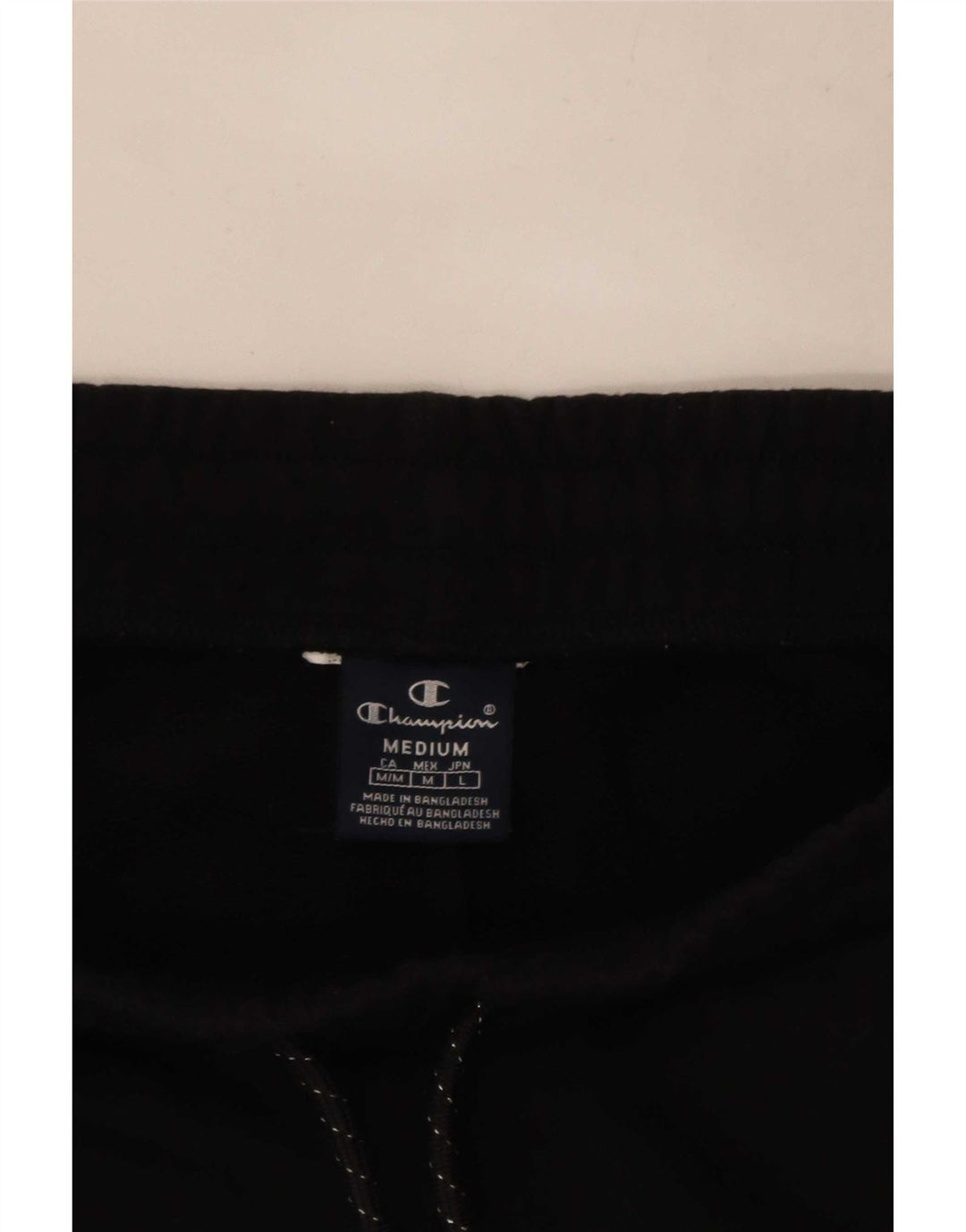 Champion Herre grafiske sportsshorts Medium Sort