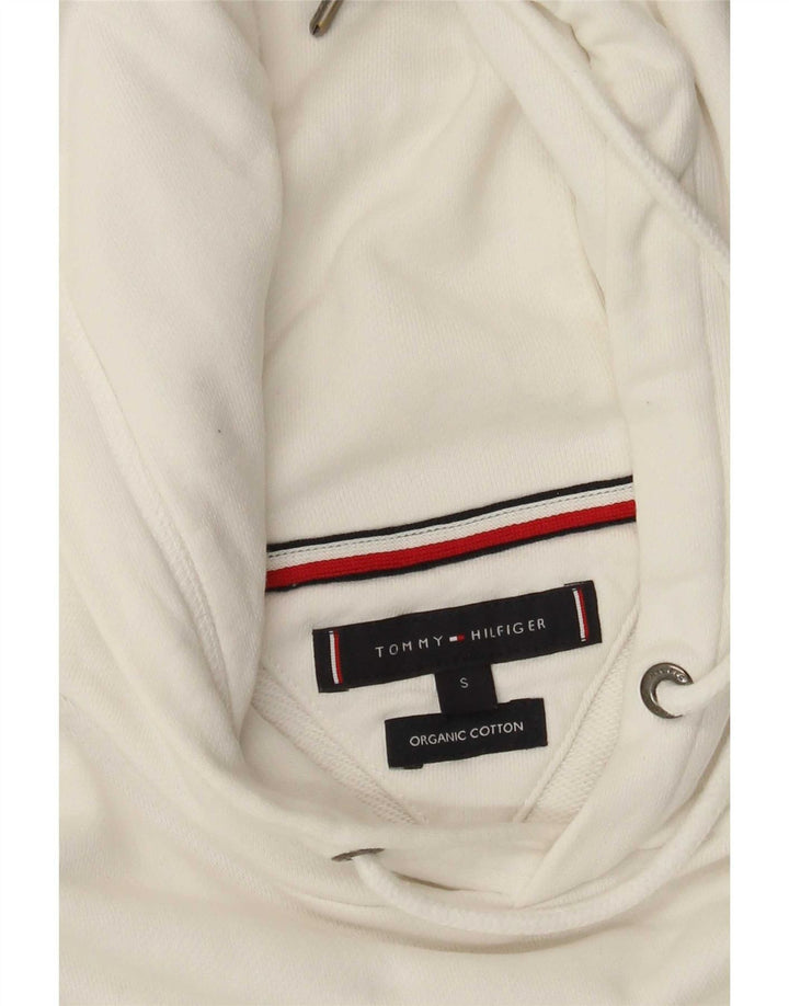 Tommy Hilfiger Hættetrøje til mænd Lille hvid bomuld